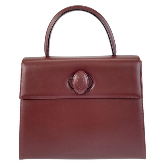 CARTIER Red Leather Bag - Picture 1 of 10